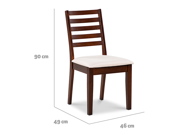 JUEGO DE COMEDOR CIC HELENA 6 SILLAS BEIGE 5