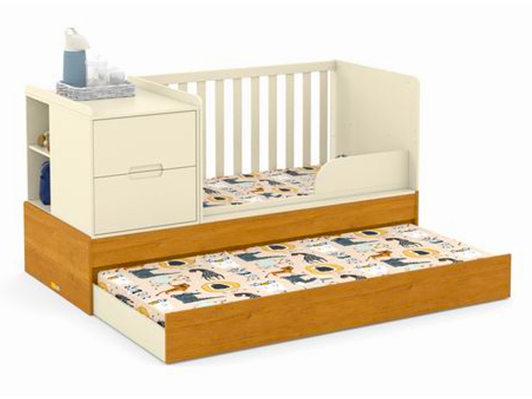 CUNA KIDSCOOL FORMARE ECOWOOD MULTIFUNCION BLANCO 3