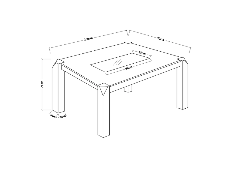 JUEGO DE COMEDOR BALI 1+6 4