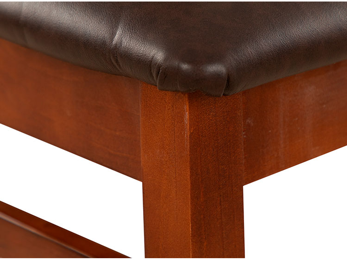 JUEGO DE COMEDOR CIC ÑUBLE 4 SILLAS CARAMELO NEGRO 3