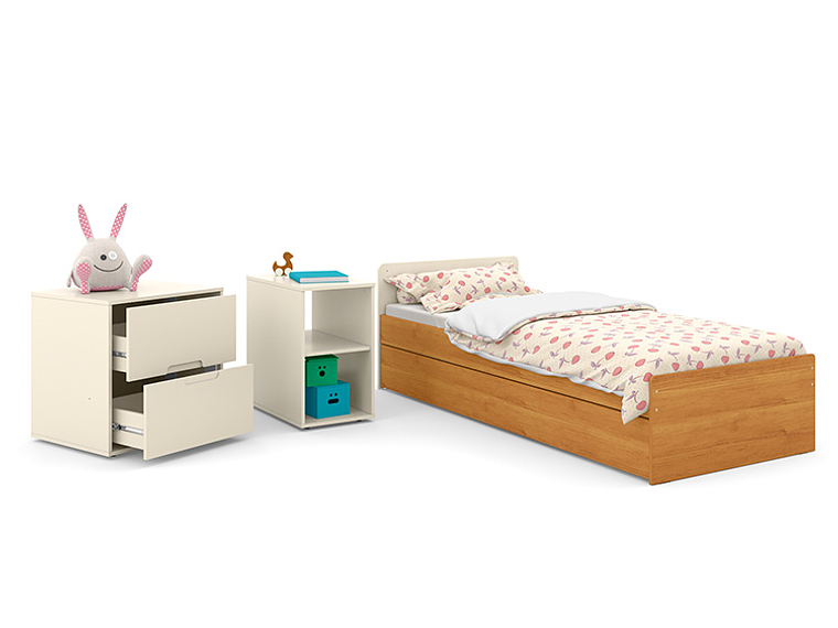 CUNA KIDSCOOL FORMARE ECOWOOD MULTIFUNCION BLANCO 5