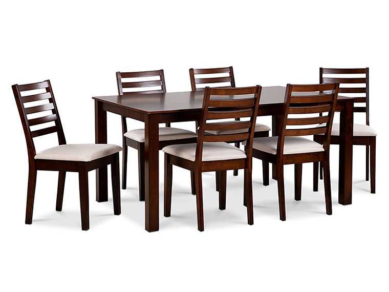 JUEGO DE COMEDOR CIC HELENA 6 SILLAS BEIGE 8