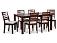 JUEGO DE COMEDOR CIC HELENA 6 SILLAS BEIGE - Miniatura 8