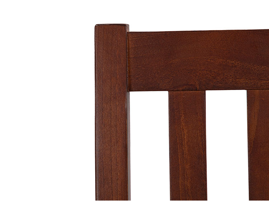 JUEGO DE COMEDOR CIC ÑUBLE 4 SILLAS CARAMELO CAFÉ 5