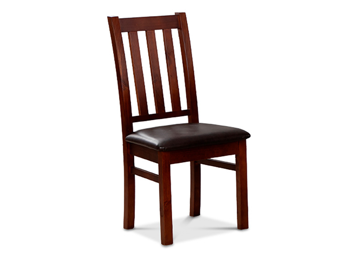 JUEGO DE COMEDOR CIC ÑUBLE 4 SILLAS CARAMELO NEGRO 9