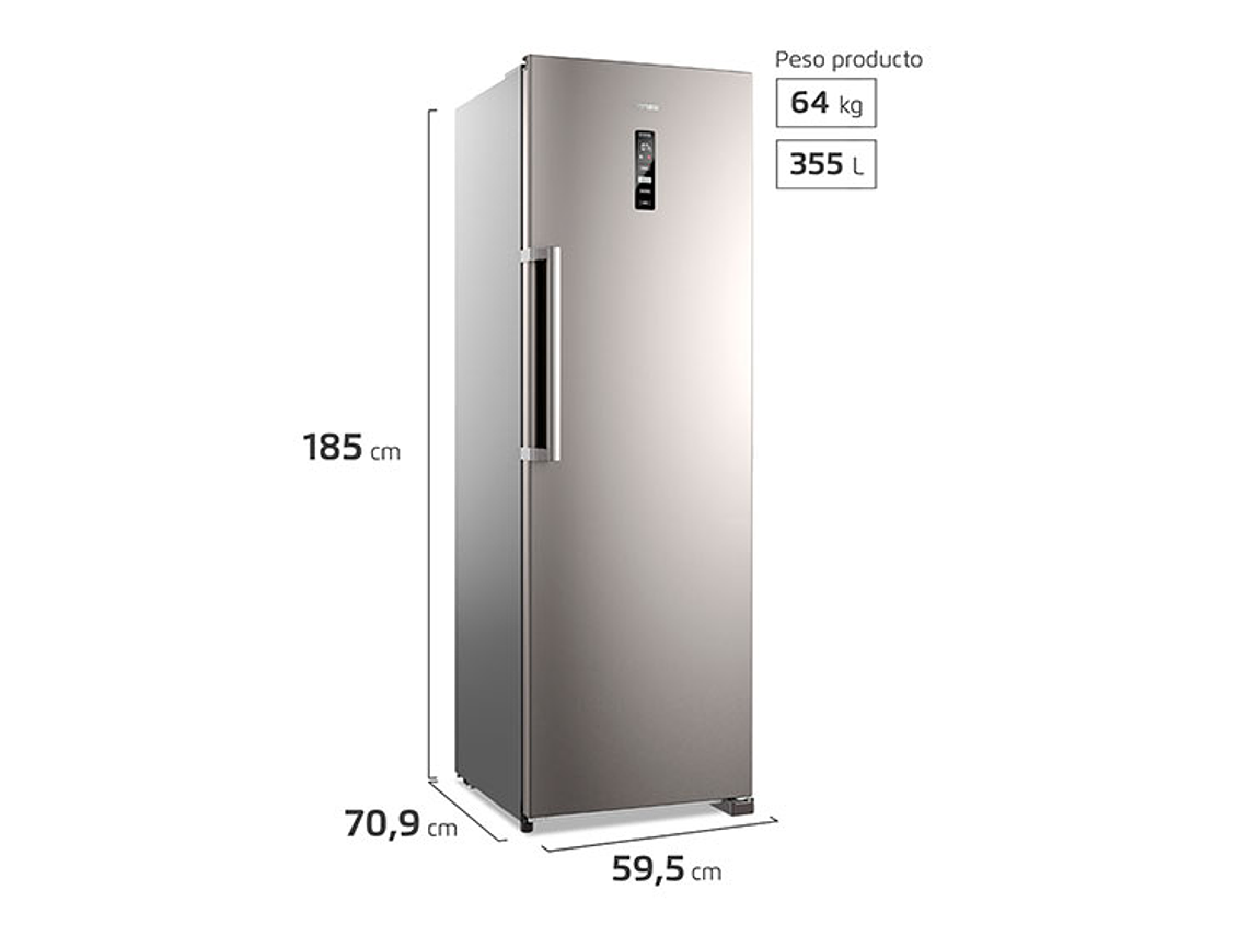 REFRIGERADOR FENSA BOTTOM FREEZER NO FROST 355 L TWIN RTI4S 2
