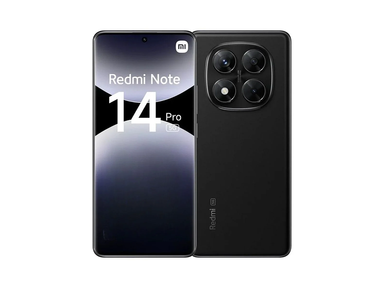 XIAOMI REDMI NOTE 14 PRO 5G 8GB + 256GB NEGRO MEDIANOCHE 1