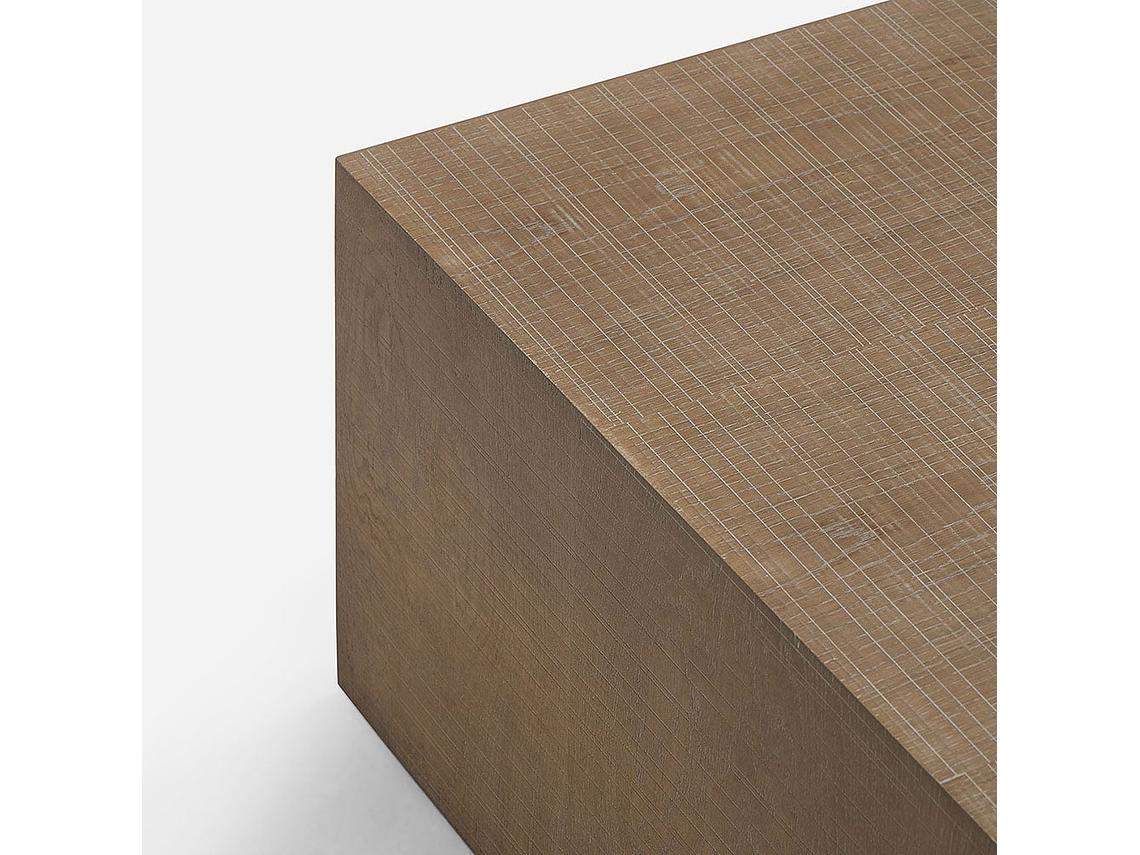 MESA DE CENTRO ROSEN RUKA RECTANGULAR 140 X 80 CM EN COLOR CAFE 5