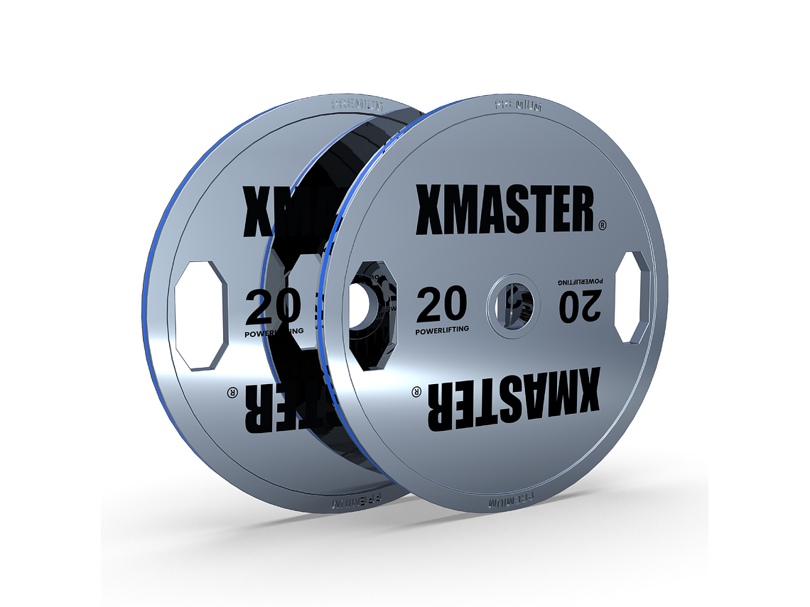 Par Discos Powerlifting Premium Grip 20kg | XMASTER 1