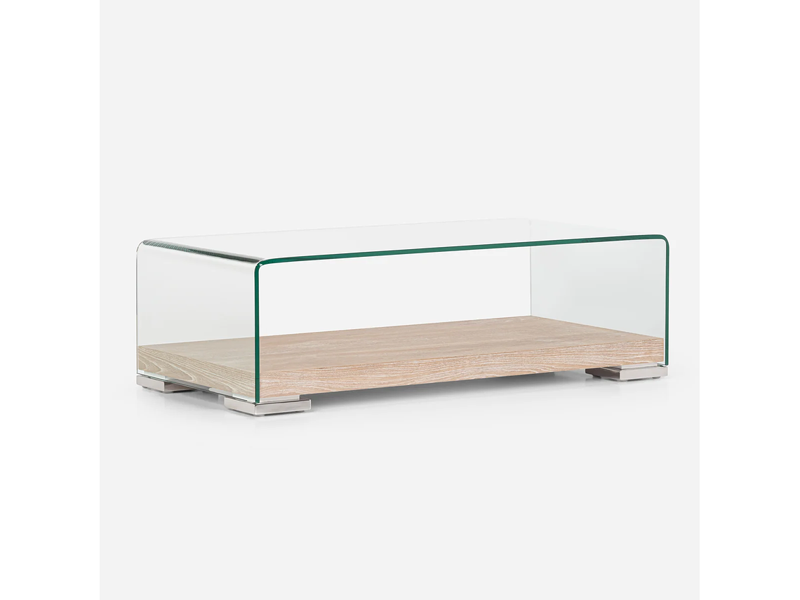 MESA CENTRO ROSEN ATLANTA RECTANGULAR VIDRIO 1