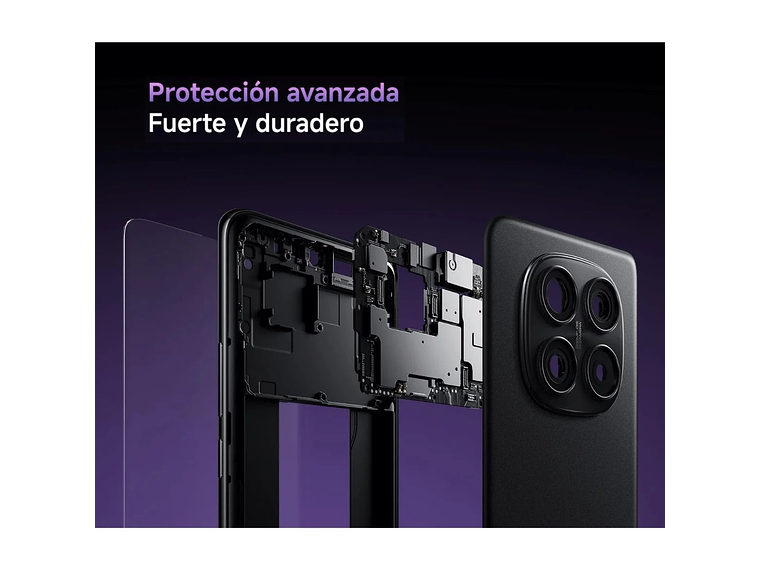 XIAOMI REDMI NOTE 14 PRO 5G 8GB + 256GB NEGRO MEDIANOCHE 5