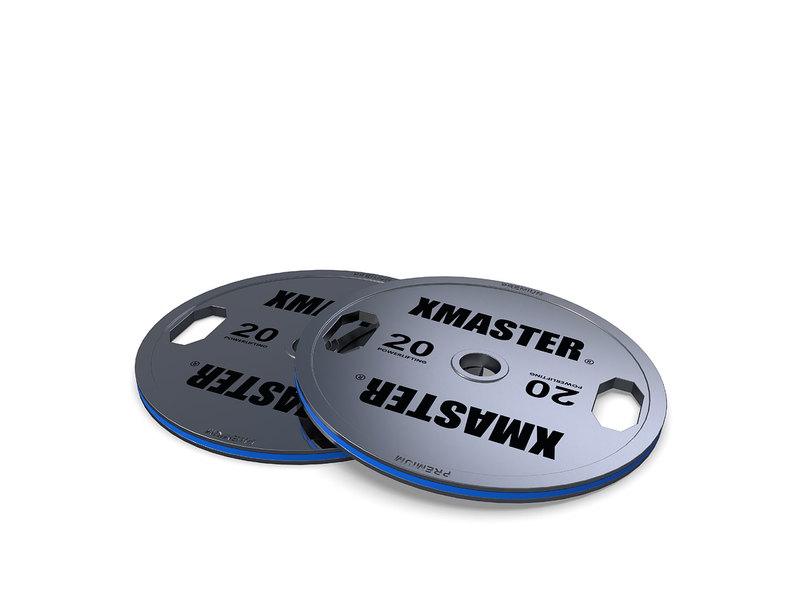 Par Discos Powerlifting Premium Grip 20kg | XMASTER 3