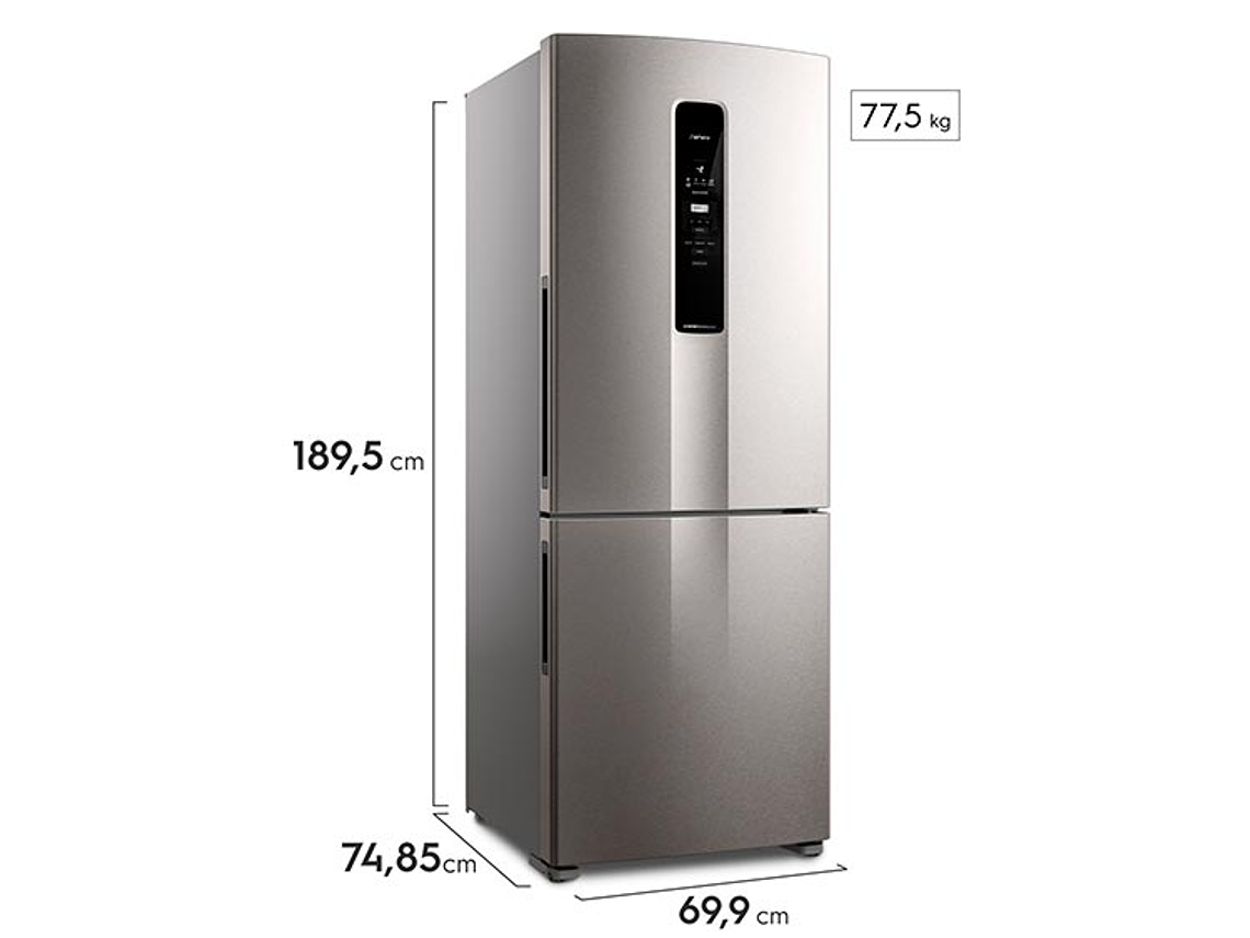 REFRIGERADOR FENSA BOTTOM FREEZER NO FROST 488 L IB55S 2