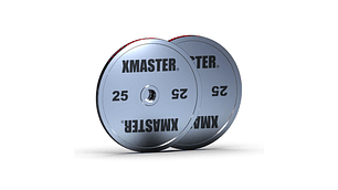 Par Discos Powerlifting Chromed Steel 25kg | XMASTER