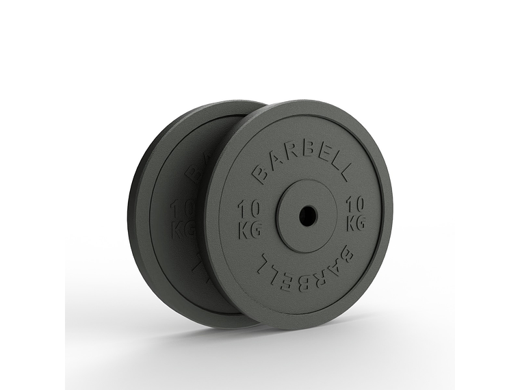 Par Discos Preolímpicos 10kg | Barbell 1