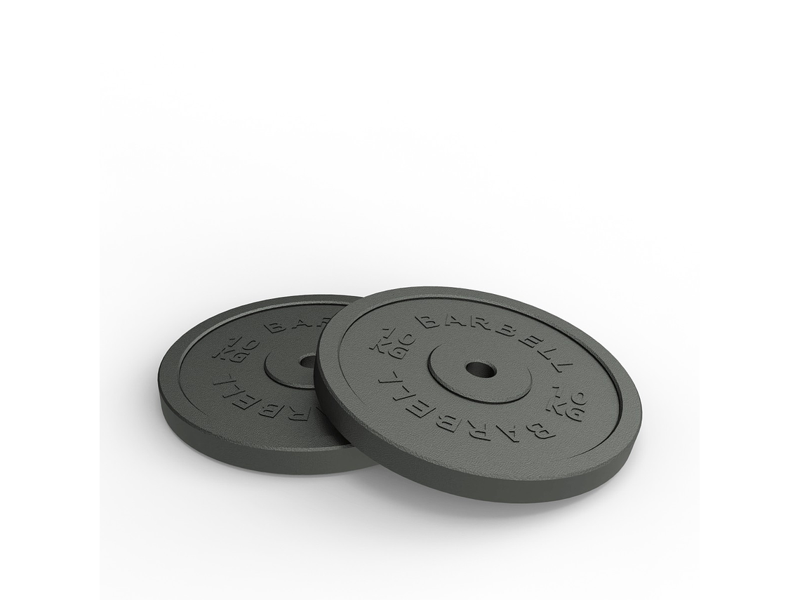 Par Discos Preolímpicos 10kg | Barbell 2