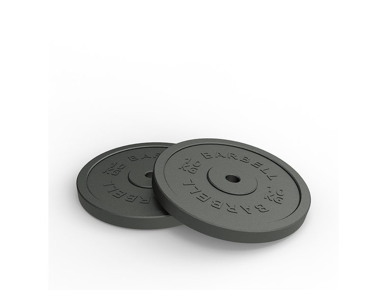 Par Discos Preolímpicos 10kg | Barbell 2