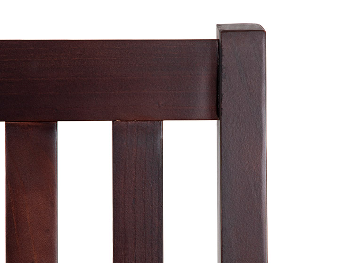 JUEGO DE COMEDOR CIC ÑUBLE 4 SILLAS CHOCOLATE CAFÉ 9