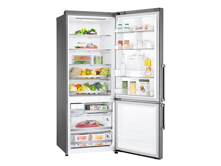REFRIGERADOR LG BOTTOM FREEZER NO FROST 446 L DOOR COOLING GB45SGP 3