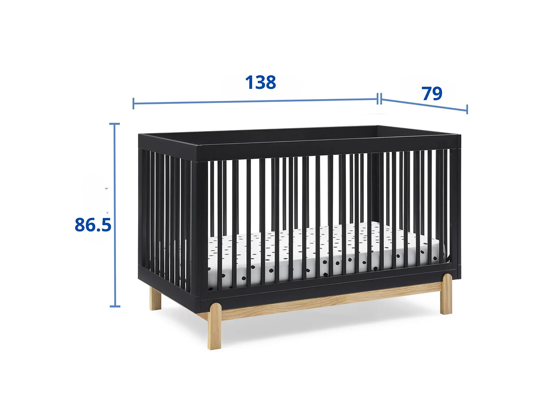 CUNA CONVERTIBLE 4 EN 1 POPPY MIDNIGHT DELTA CHILDREN 3
