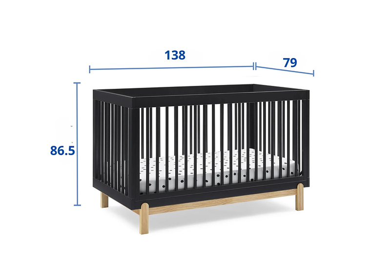CUNA CONVERTIBLE 4 EN 1 POPPY MIDNIGHT DELTA CHILDREN 3