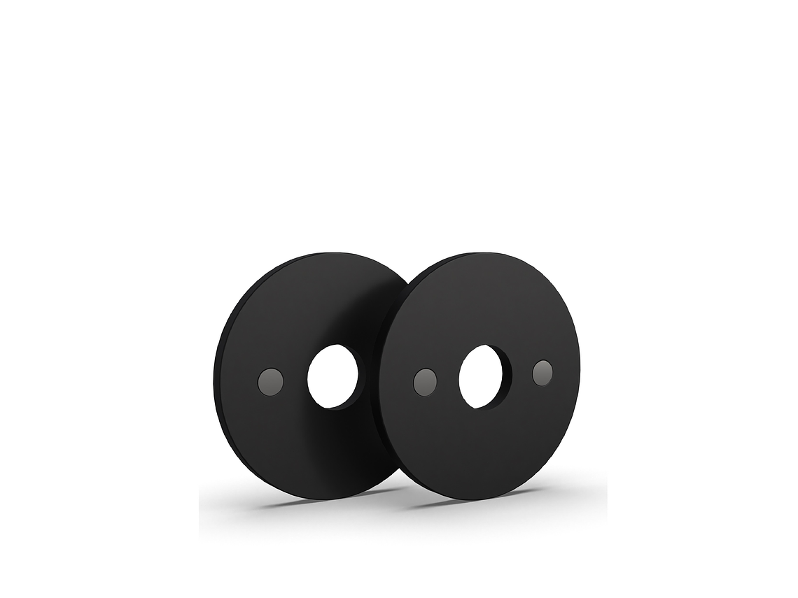 Par Discos Calibrados Powerlifting 2.5kg Negro | XMASTER 2