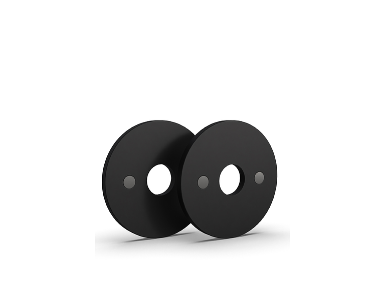 Par Discos Calibrados Powerlifting 2.5kg Negro | XMASTER 2