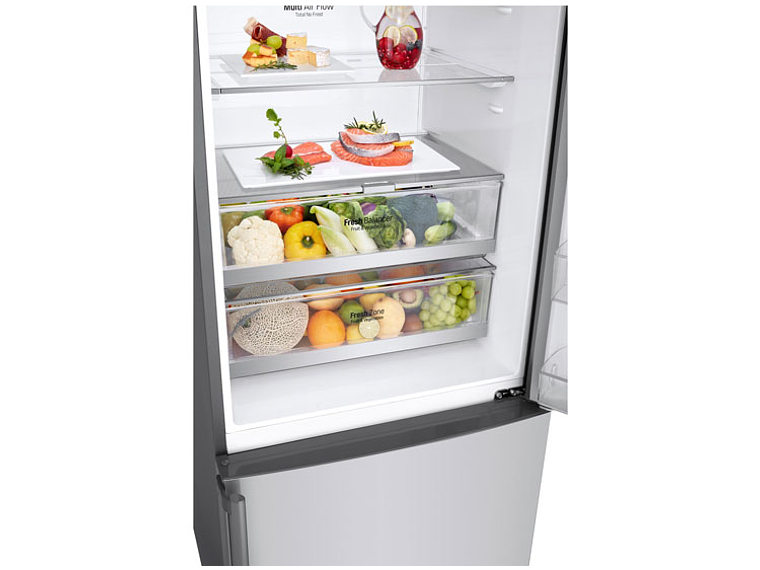 REFRIGERADOR LG BOTTOM FREEZER NO FROST 446 L DOOR COOLING GB45SGP 4