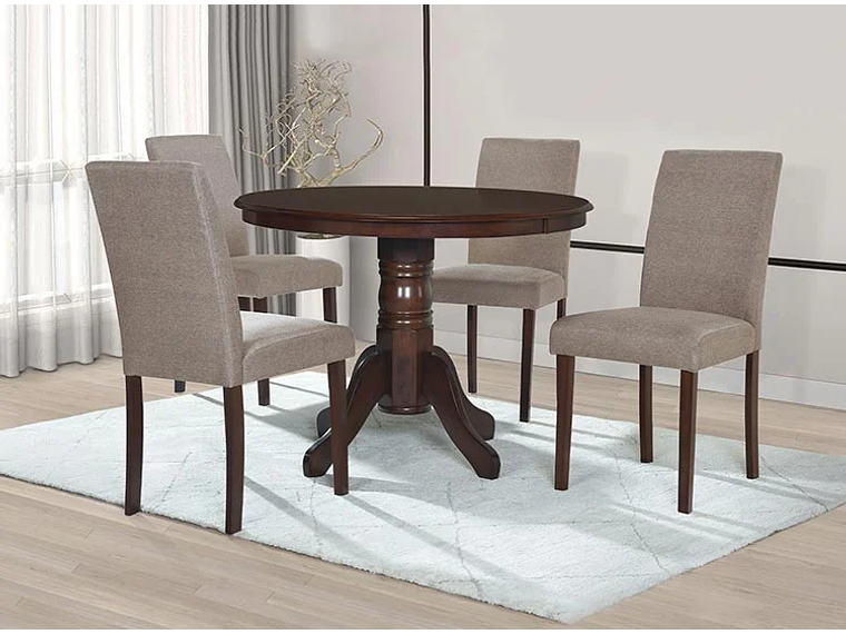 JUEGO DE COMEDOR ZOY HOME PHUKET 1+4 8