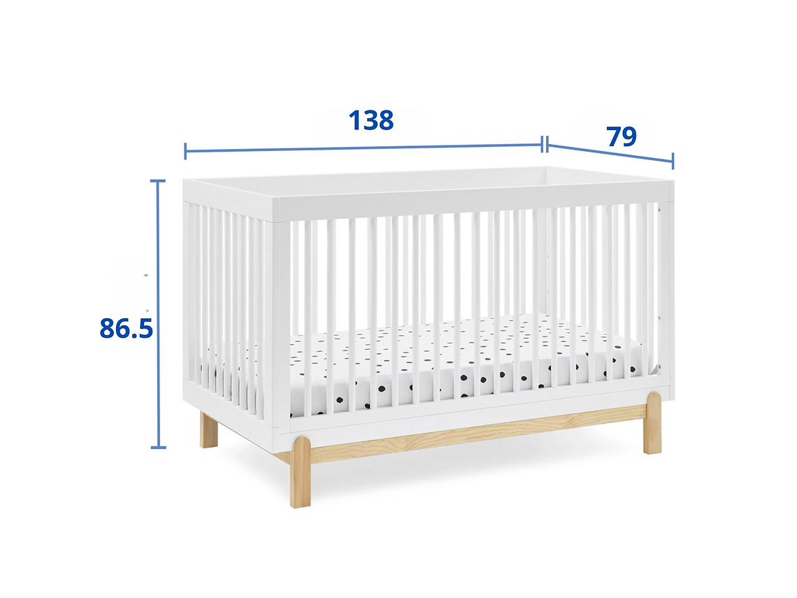 CUNA CONVERTIBLE 4 EN 1 POPPY BLANCA DELTA CHILDREN 2