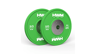 Par Bumper Plates Competición 10kg | HWM®
