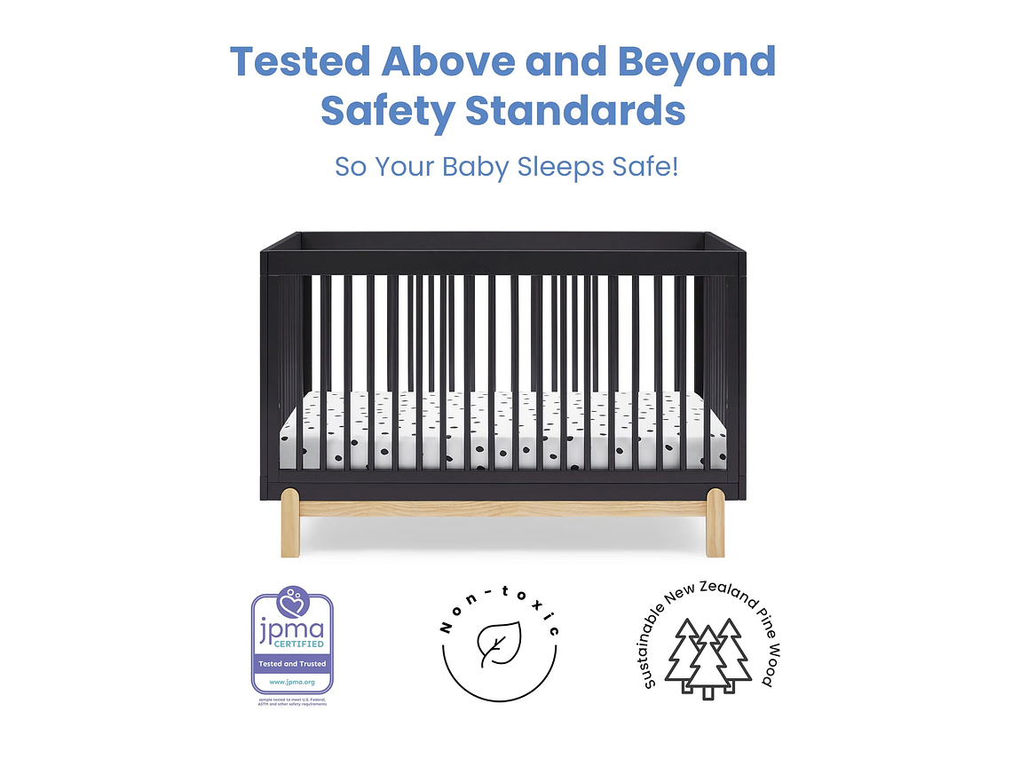 CUNA CONVERTIBLE 4 EN 1 POPPY MIDNIGHT DELTA CHILDREN 6