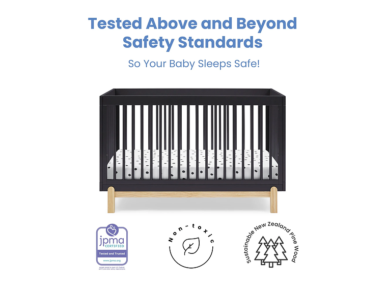 CUNA CONVERTIBLE 4 EN 1 POPPY MIDNIGHT DELTA CHILDREN 6