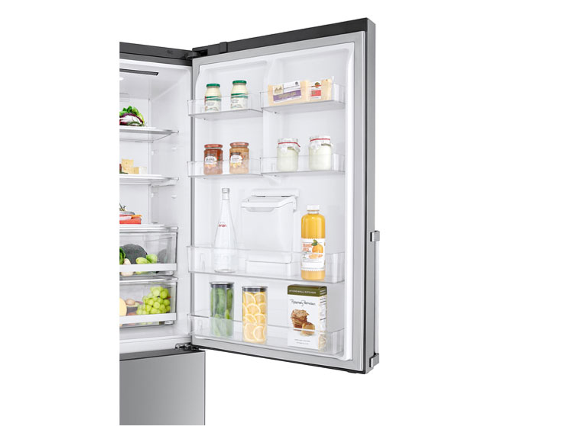 REFRIGERADOR LG BOTTOM FREEZER NO FROST 446 L DOOR COOLING GB45SGP 8