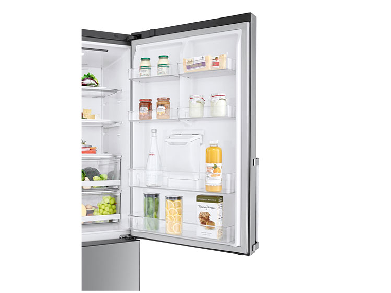 REFRIGERADOR LG BOTTOM FREEZER NO FROST 446 L DOOR COOLING GB45SGP 8