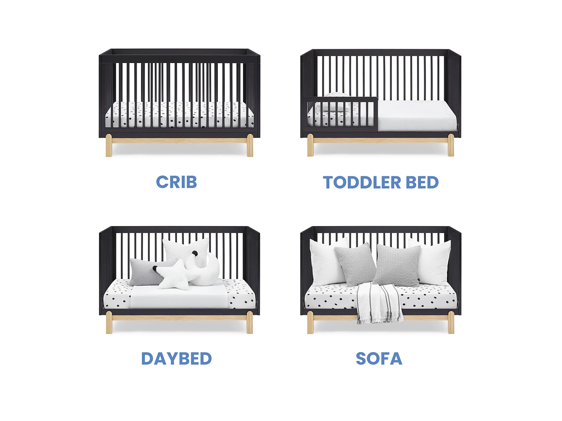 CUNA CONVERTIBLE 4 EN 1 POPPY MIDNIGHT DELTA CHILDREN 7