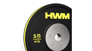Par Bumper Plates Color Stripe 15kg | HWM®