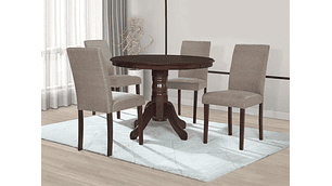 JUEGO DE COMEDOR PHUKET 4 SILLAS