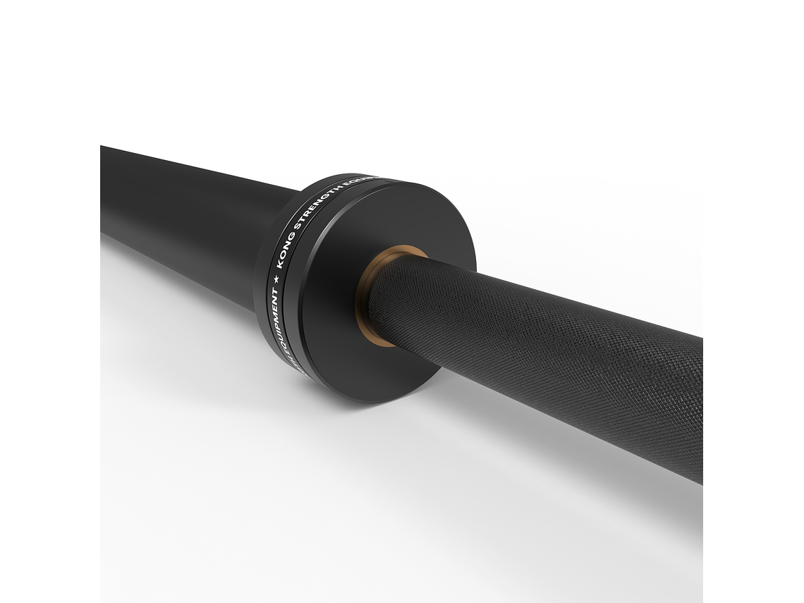 Barra Olímpica Cerakote Black 20kg | KONG 5