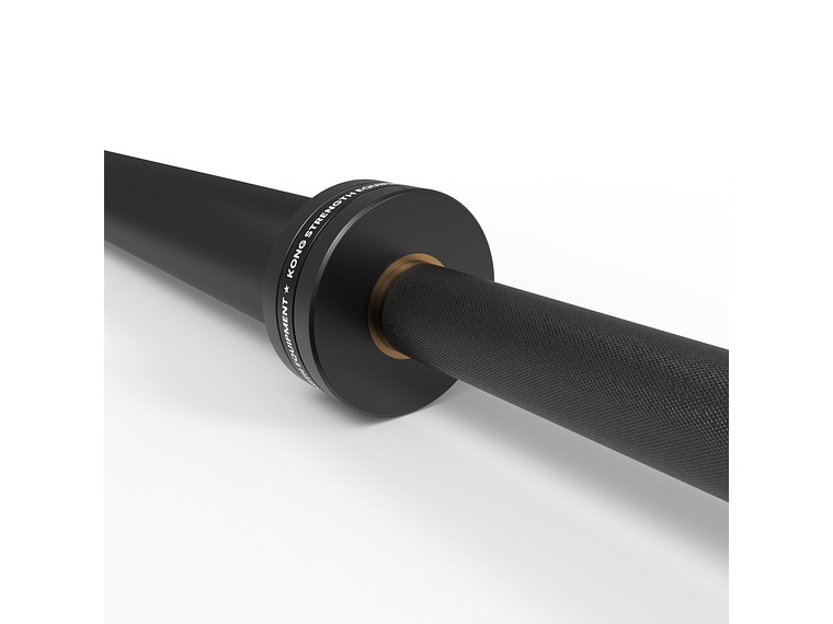 Barra Olímpica Cerakote Black 20kg | KONG 5