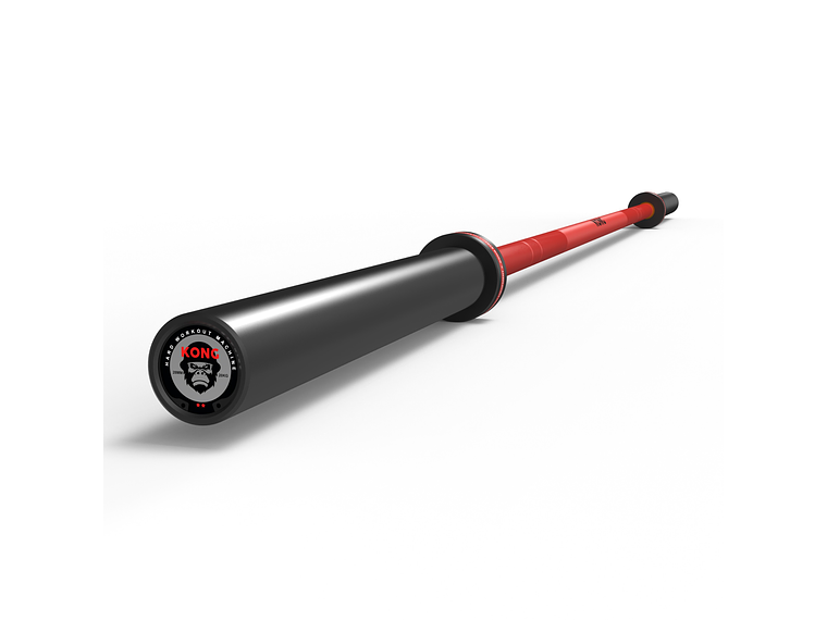 Barra Olímpica Cerakote Rojo 20kg | KONG 4