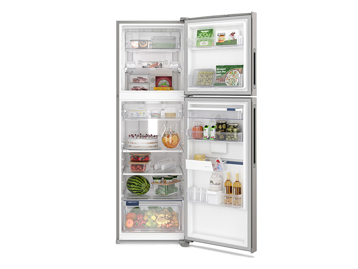 REFRIGERADOR FENSA TOP FREEZER NO FROST 409 L IW45S SILVER 4