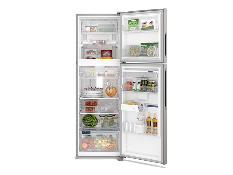 REFRIGERADOR FENSA TOP FREEZER NO FROST 409 L IW45S SILVER 4