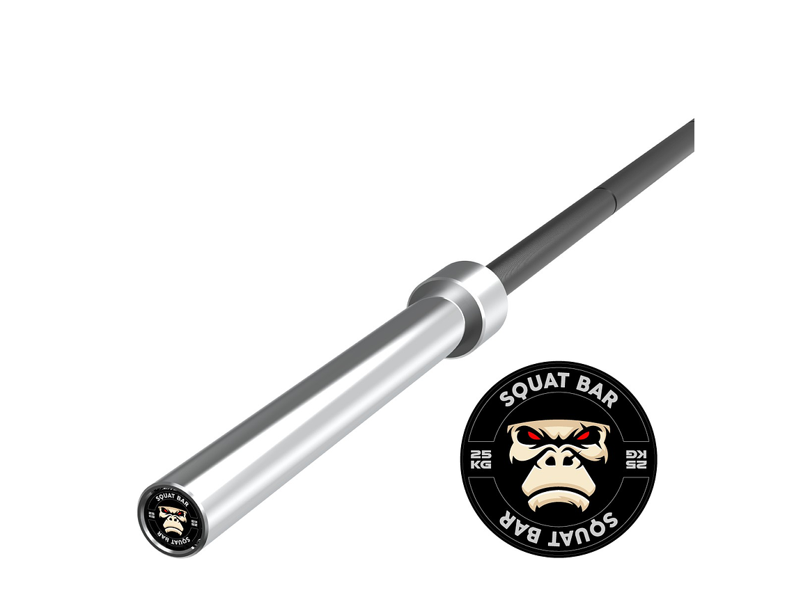 Barra Olímpica Squat Bar 25kg | KONG 1