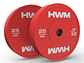 Par Bumper Plates Full Color 25kg | HWM - Miniatura 1