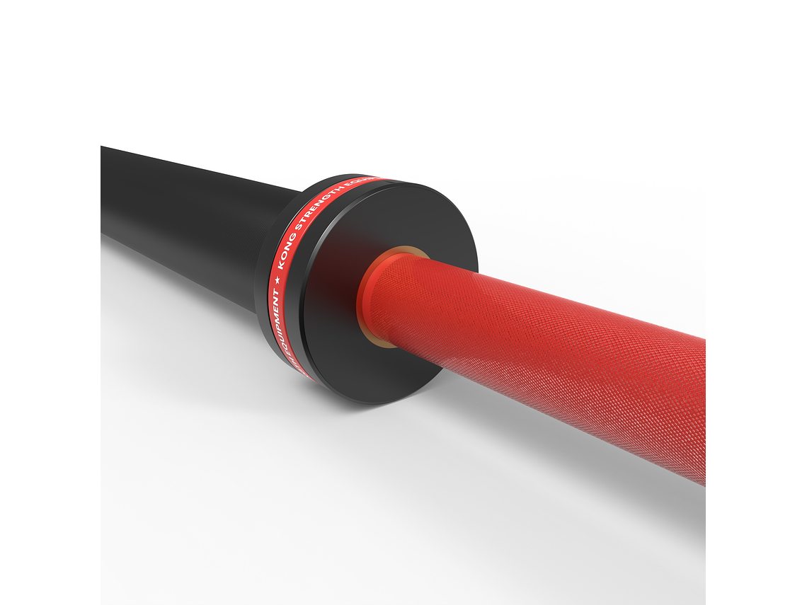 Barra Olímpica Cerakote Rojo 20kg | KONG 6