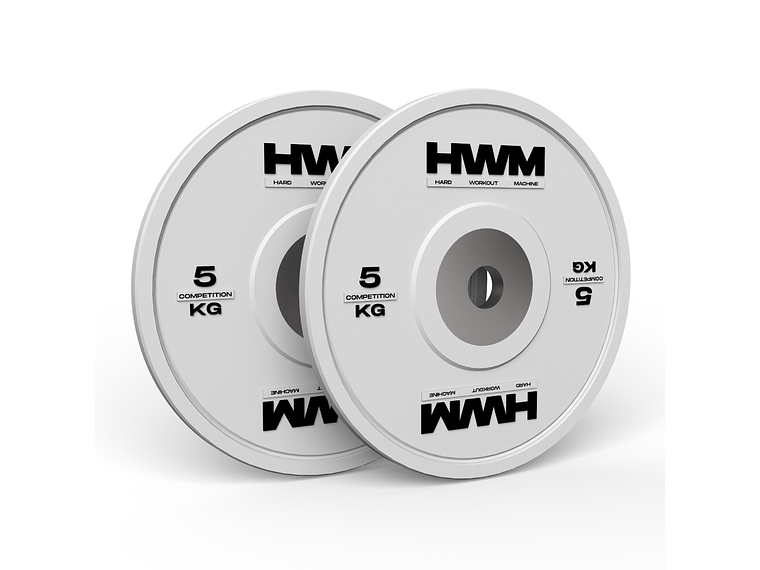 Par Bumper Plates Competición 5kg | HWM 1