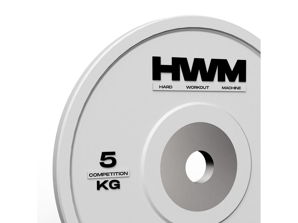 Par Bumper Plates Competición 5kg | HWM 2
