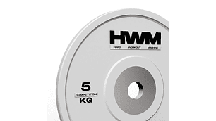 Par Bumper Plates Competición 5kg | HWM