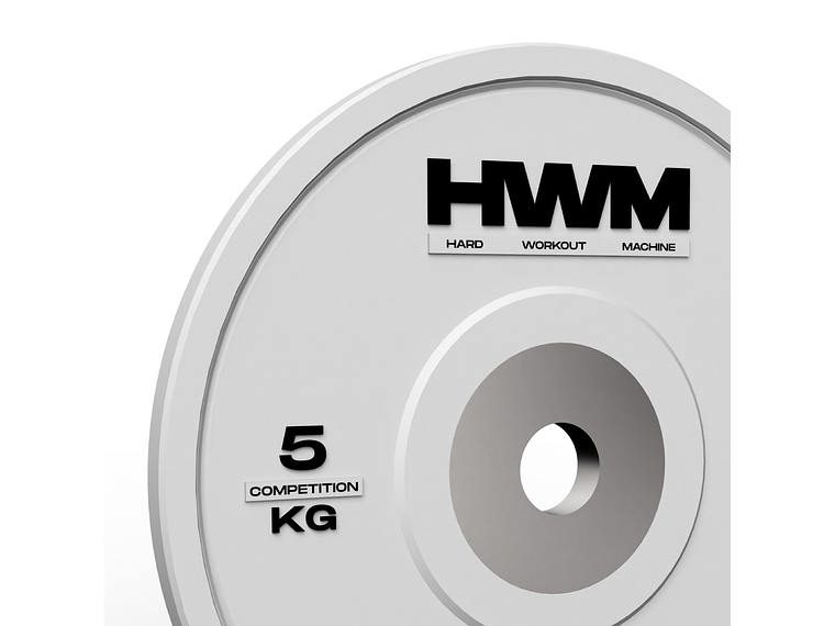 Par Bumper Plates Competición 5kg | HWM 2